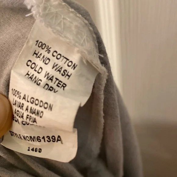 Monoreno Gray Ombre Lace Dress Top - Picture 13 of 13